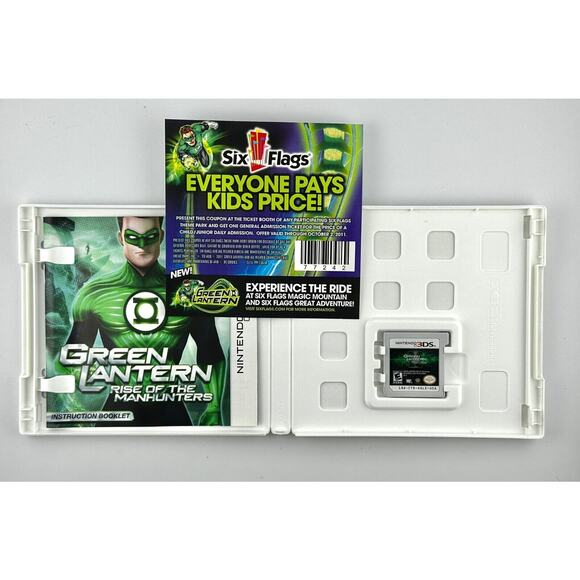 Nintendo 3DS LOT 3 Games Thor Green Lantern RayMan CIB Tested - Picture 7 of 10